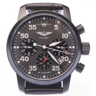 Poljot Aviator Berkut Military Chronograph Pilot Watch 634 Watches 