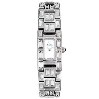 Bulova Womens 96L22 Swarovski Crystal Watch Watches 