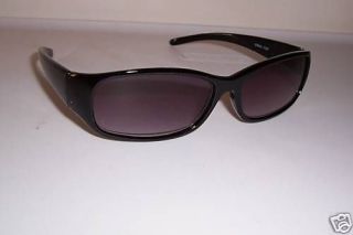   READING SUNGLASS GLASSES SUN READER BLACK 1.75 whole lens magnified