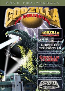 Godzilla 5 Pack Godzilla 1998, Godzilla 2000, vs.Mechagodz 1974, vs 