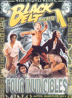 The Four Invincibles DVD, 2003, Black Belt Theater Edition