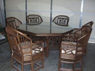 ONE OF A KIND VINTAGE, AND AWESOME  Late 60s SUPER LARGE Rattan 
