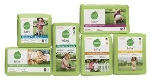 Seventh Generation Free and Clear Baby Diapers ALL sizes YOU pick 