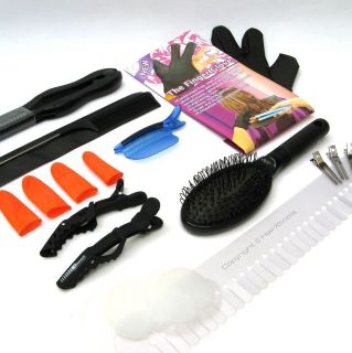   Grade Pre Bonded Heat Fusion Hair Extensions Professional Tools Kit