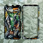 Fuzzy Camo Snap on Case HTC EVO SHIFT 4G SPRINT PHONE Cover