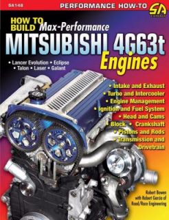  Mitsubishi 4G63t Engines by Robert Bowen 2009, Paperback