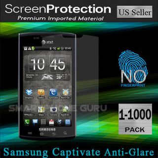  Matte Screen Protector Film Wholesale Samsung Captivate Galaxy S i897