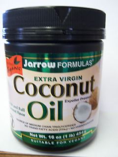 Coconut Oil, Extra Virgin, Organic, Pure, Unrefined, Expeller Pressed 