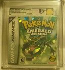 Pokemon Emerald Version (Game Boy Advance, GBA) VGA 85+ NM+ Gold 