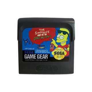 The Simpsons Bart vs. the Space Mutants Sega Game Gear
