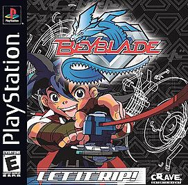 Beyblade Let it Rip Playstation 1 PS1 PS2