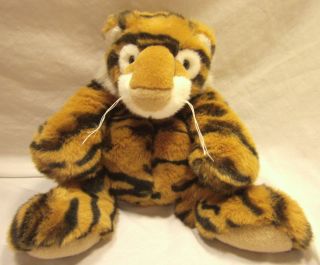   Heritage Collections Ganz Orange Tiger Plush 14 Stuffed Animal Floppy