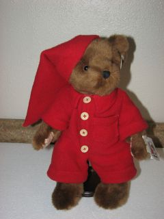   Heritage Collection Teddy Bear Dickens by Ganz #HX2643 Christmas 13.5