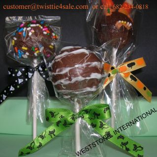 25pcs (6 Lollipop Sticks + Bags + Ribbon Bows) for cake pops in 