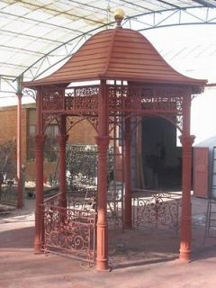 iron gazebo in Garden Structures & Fencing