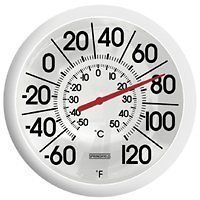 NEW SPRINGFIELD 90007 13 PLAIN BIG & BOLD INDOOR OUTDOOR THERMOMETER 
