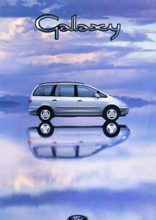 1997 Ford Galaxy Van Dutch Sales Brochure Prospekt