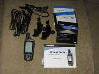 Garmin GPSMAP 60CSx Handheld GPS Receiver with maps and more