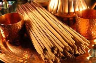 NEW AMBERGRIS ROSE HIND INCENSE STICKS 15ct (Ambra/Otto on Agarwood 