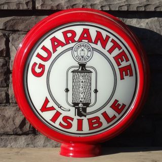 Fry Guarantee Visible   15 Gas Pump Globe Lenses