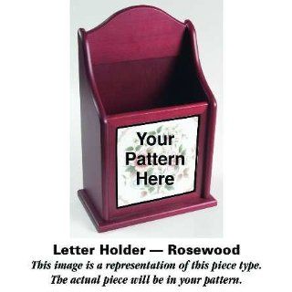 Country Crafts Mammy Rosewood Letter Holder HC, Fine China 