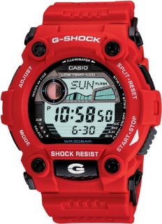 Casio Mens G7900A 4 G Shock Rescue Red Digital Sport Watch Watches 
