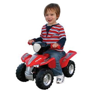 Friendly Toys Polaris Ride On ATV Red Boys product details page