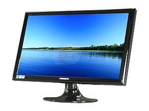    HANNspree HF255DPB Black 24.6 2ms Widescreen LCD Monitor 