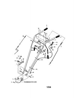 TROYBILT Tiller Row maker attachment/bump  Parts  Model 675B 