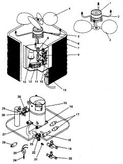 Model # CH3018VKA2   Icp Heat pump   Non functional parts all 