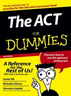   ACT for Dummies by Michelle Rose Gilman  Paperback