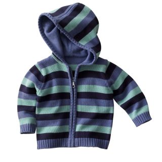 Gilet zippé à capuche rayé bébé garçon Cocoon  La Redoute 