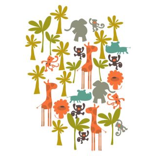 62 stickers animaux garçon savane party Vertbaudet  La Redoute 