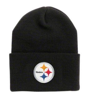 Pittsburgh Steelers Knit Hat Black Stadium Cuffed Knit Cap 