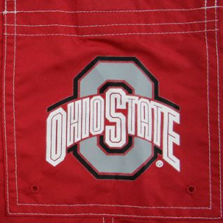 Ohio State Buckeyes NCAA Colorblock Swim Trunks 