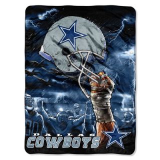 Dallas Cowboys 60x80 Sky Helmet Raschel Throw 
