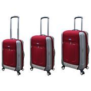 Travelers Club Ford Flex 2 3 pc. Hybrid Spinner Upright Luggage Set $ 