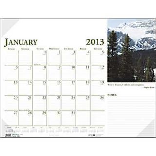 2013 House of Doolittle® Earthscapes® 100% Recycled Desk Pad 