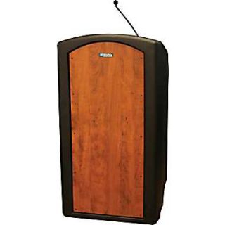 Amplivox Pinnacle Full Height Lecterns with Built in Dynamic Gooseneck 