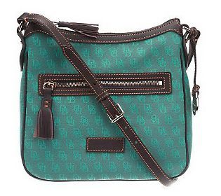 Dooney & Bourke Signature Crossbody Bag with Adjustable Strap —  