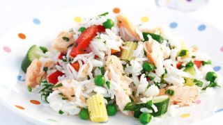 Rainbow rice   A delicious and nutritious teatime treat for your 