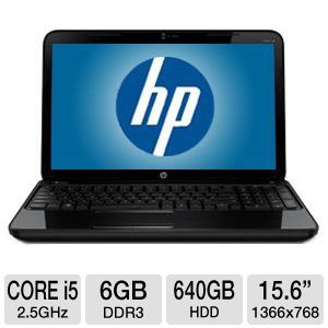 HP Pavilion g6 2129nr B5A37UA Notebook PC   2nd generation Intel Core 