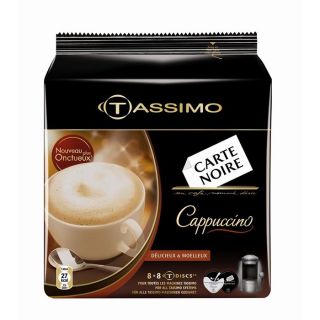 TASSIMO/CARTE NOIRE Cappuccino (16T)   Achat / Vente CAFE CHICOREE 