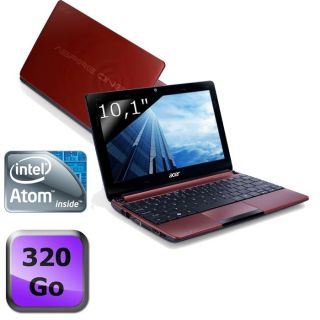 Netbook avec écran 10,1   Processeur Intel® Atom™N2600   Mémoire 