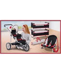 Buy Mamas & Papas Twin Pushchair with Double Decker Bunk Beds at Argos 