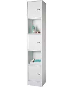 Buy Tall Storage Unit   White at Argos.co.uk   Your Online Shop for 