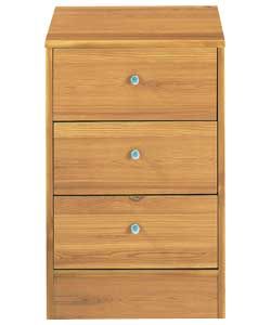Buy Malibu 3 Drawer Bedside Chest   Pine Effect at Argos.co.uk   Your 