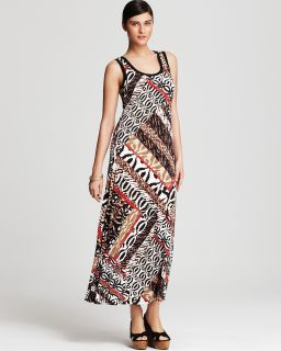 Calvin Klein Printed Maxi Dress  