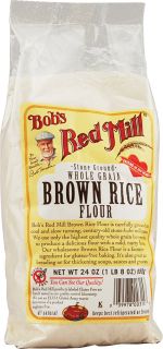 Bobs Red Mill Whole Grain Brown Rice Flour    24 oz   Vitacost 