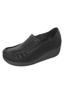 Mocassim Usaflex Usaflex Fechado Preto   Compre Agora  Dafiti